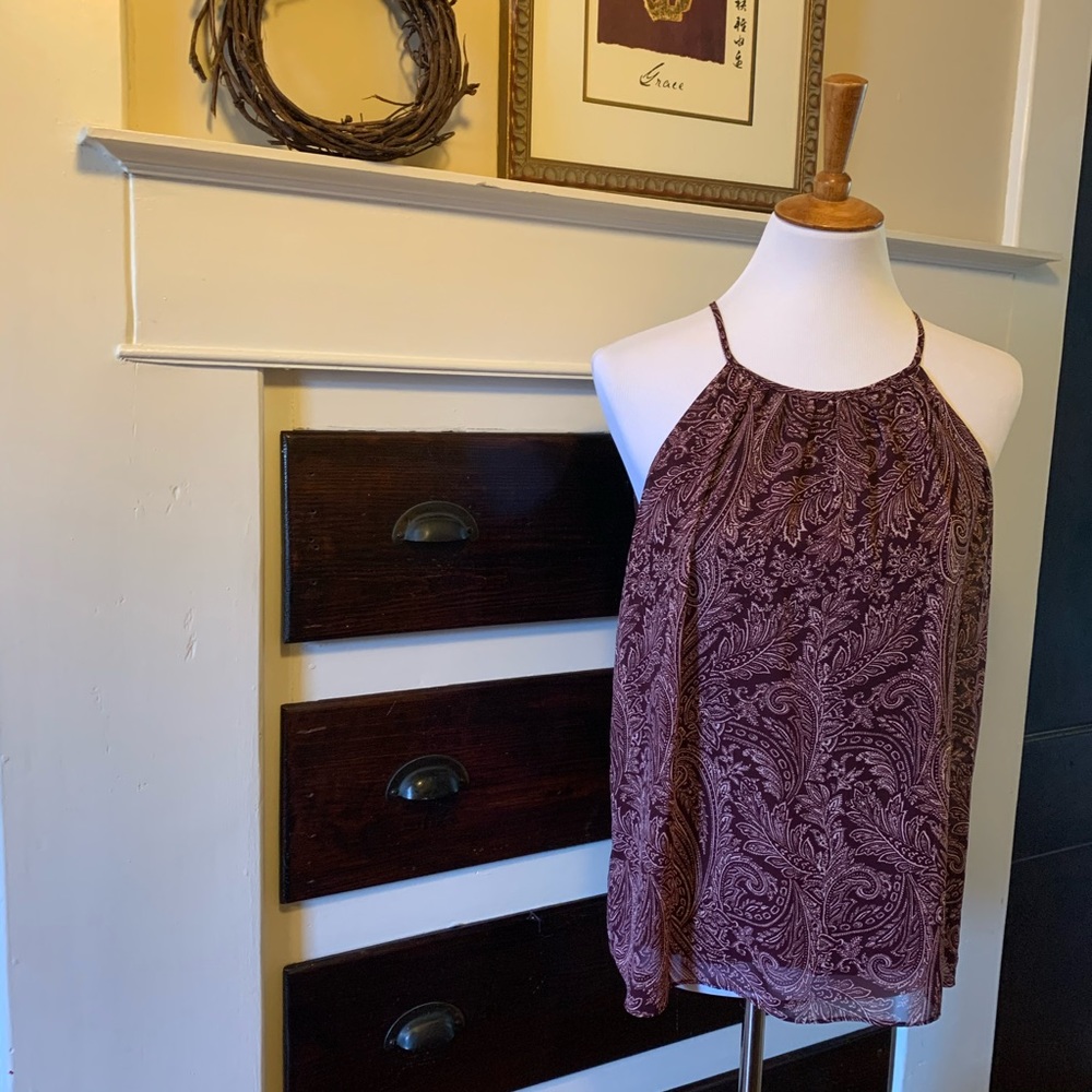 New York & Company paisley top
